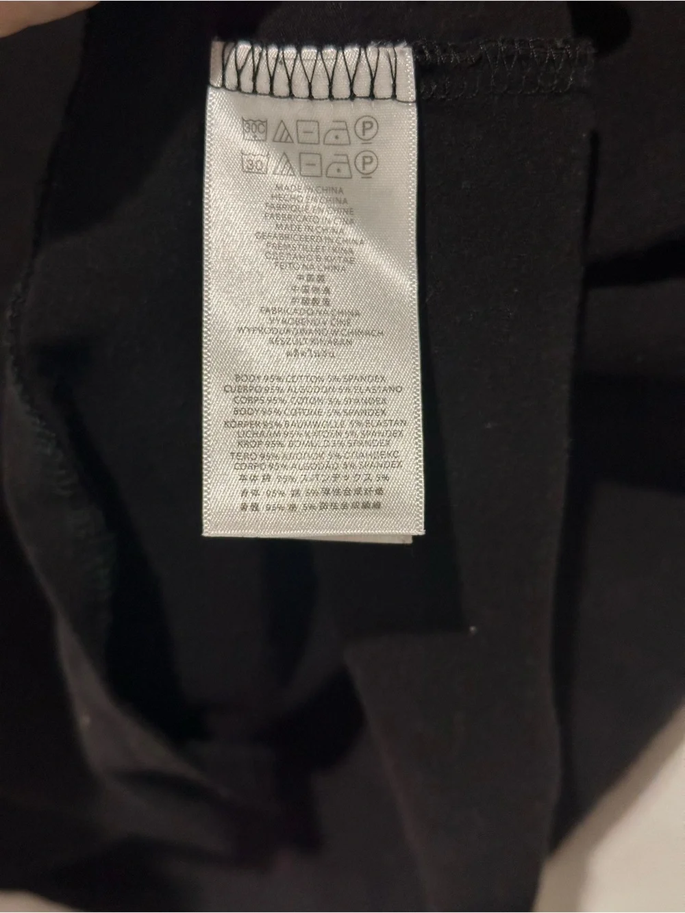 Michael Kors Black Short Sleeve Zipfront Pocket Tee